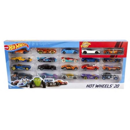 Hot Wheels CAR DIE-CAST ASSORT 20PC, 20PK H7045