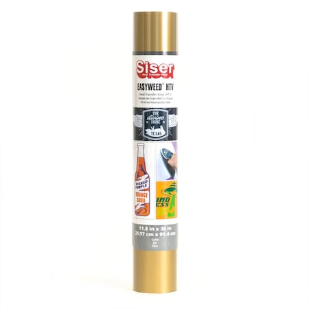 Siser Easyweed HTV Heat Transfer Vinyl, 36in., Gold MIEW1183612