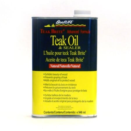 Active Athlete 1088 32 fl oz Teak Oil, Natural AC3566300
