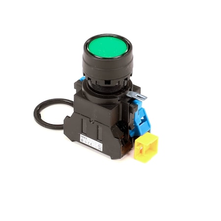 Jackson Start Switch Assembly, Push Button, Green, 24 Volt 5930-003-76-52
