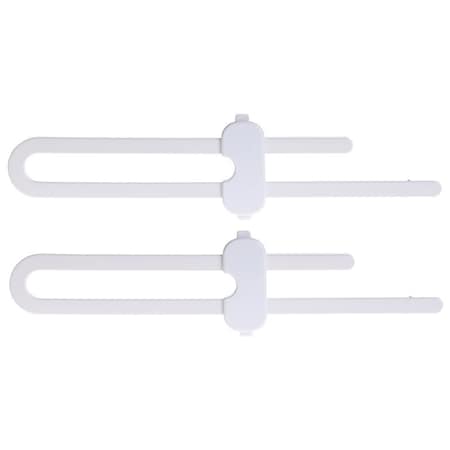 Dreambaby Slide Lock, Plastic, White L1409