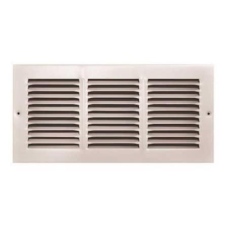 Truaire 14 in. x 6 in. White Stamped Return Air Grille 170 14X06