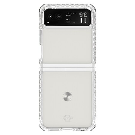 Hybrid_r Clear Case For Motorola Razr 2023, Transparent