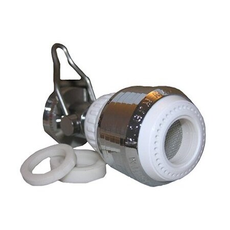 Larsen Supply Co Wht/Chr Swiv Aerator 09-9925