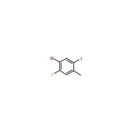 Ak Scientific 1-Bromo-2-fluoro-5-iodo-4-methylbenzene (1g), CAS 870704-15-7 3732AC-1g