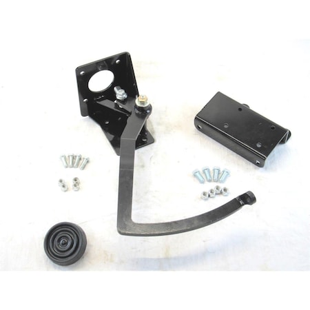 Absurdo Frame Mount Brake Pedal for 1948-1952 Ford Truck, Black AB2205023