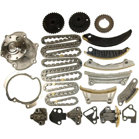 Cloyse Engine Timing Chain Kit With Water Pump,  9-0753SWP