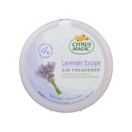 Citrus Magic Air Freshener, 8 oz, Lavender Escape, 350 sq-ft Coverage Area 616472347-6PK