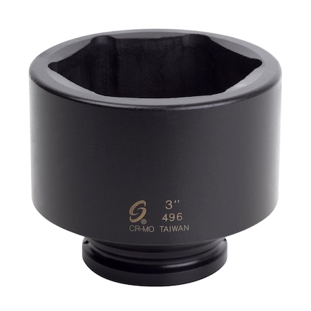 Sunex 3/4 in Drive 3 in Impact Socket 496