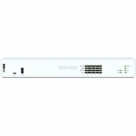 Sophos XGS 138 WITH XSTREAM PROTECTION, 3-YEAR - US POWER CORD XX138Z36ZZPCUS