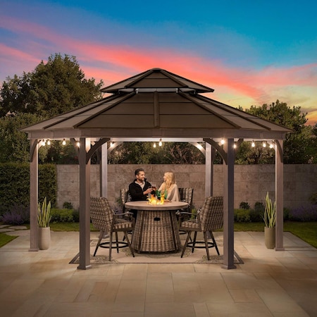 Sunjoy Ashland Hexagonal Gazebo, 18' x 18' A102009720