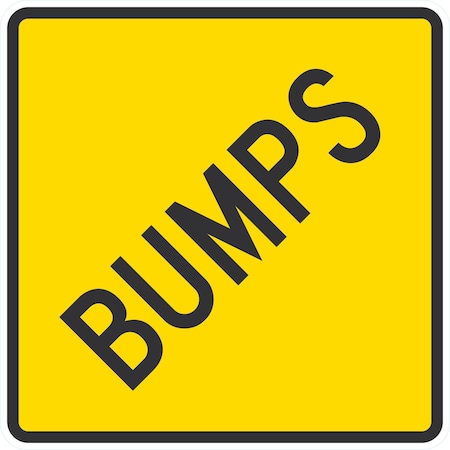 Lyle BUMPS, 24x24, Engineer Grade, Yellow G-12893-EG_24x24
