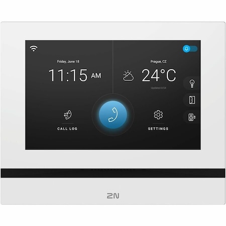 Axis Communications 2N Indoor View Wi-Fi - White Version - 7" - Surveillance, Home, Indoor, Apartment 03135-001