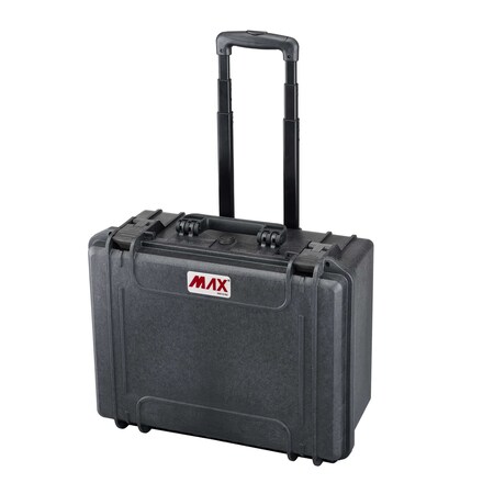 Max 18.3x13.2x8.7 in black IP67 certified, Military spec'd, empty trolley MAX465H220TR