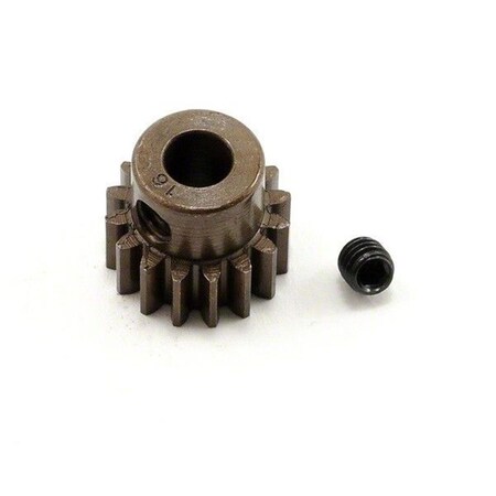 Robinson Racing 16 Tooth 0.8 Hard Bore Pinion, 5 mm RRP8716