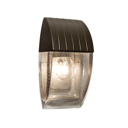 Besa Lighting Costaluz, Aqua Series Wall Sconce, Bronze/Clear Bubble, 1x75W Incandescent AQUACP-CL-BR