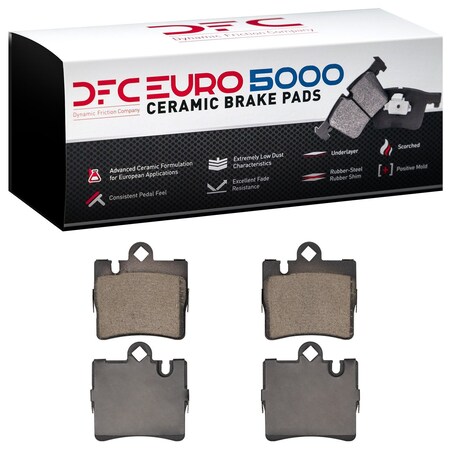 Dfc 5000 Euro Ceramic, Disc Brake Pad Set, 1600-0848-00