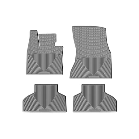 Weathertech Grey, Front and Rear All Weather Floor Mats W325GR-W326GR