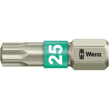 Wera 3867/1 TS TORX bits, stainless, TX 8 x 25 mm 5071030001