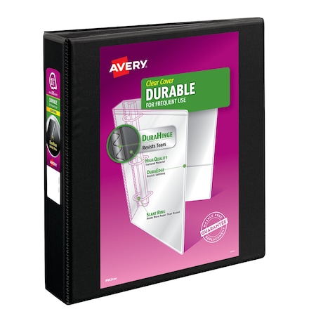 Avery Durable View 3 Ring Binder, 1 1/2 In EZD 09400