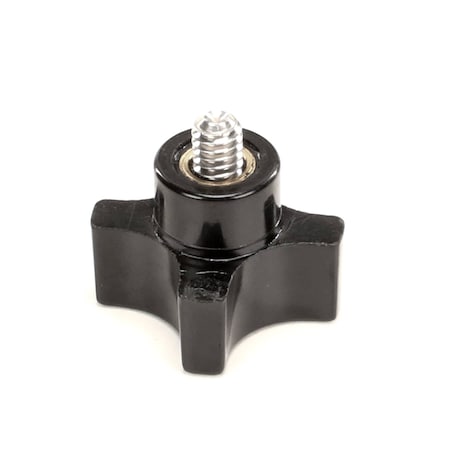Oliver Knob with Stud, Chute Guard, Black 4560-2508-1109