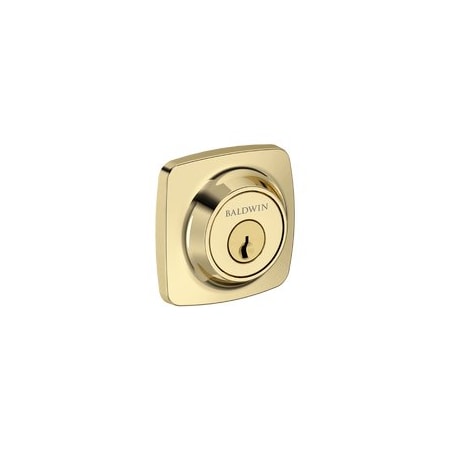 Baldwin Residential Deadbolts Single Cylinder Reversible Non-Lacquered Brass SCSSD031