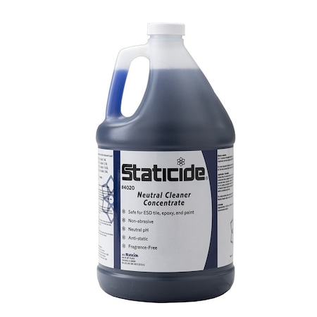 Acl Staticide Floor Cleaner, 1 gal, Unscented 4020-1