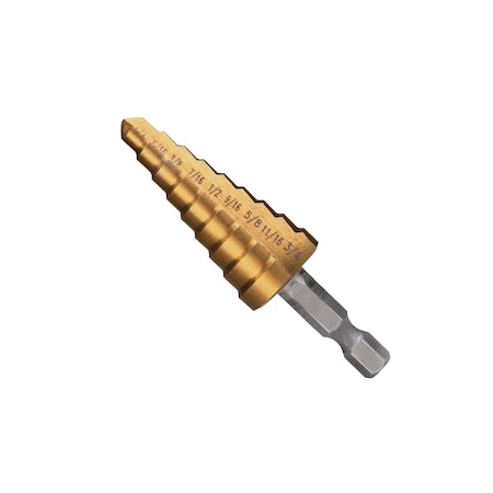 Bes Products 9 Steps from 1/4'' to 3/4'', Hex Shank STP1434