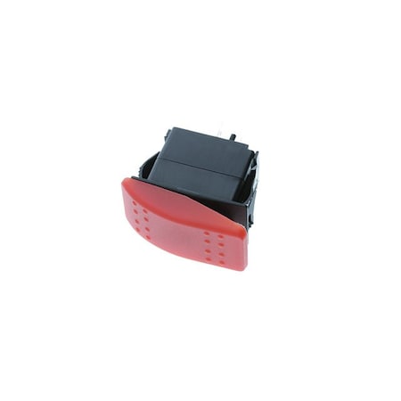 Switch Components Contura Style Rocker, 2P SPST OFF-ON, Red IP56 SRD1-1B-DC-1-RNN
