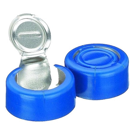 Wheaton Lab Bottle Caps, Blue, 13 mm Dia, PK1000 224192-05