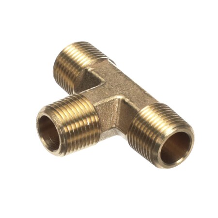 Jackson Tee, Brass, 3/8' x 3/8' x 3/8' MNPT, Delta 1200, R24, R30 4730-011-61-53