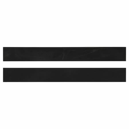 Msi Regallo Midnight Agate 3" X 24" Polished Porcelain Bullnose Wall Tile, PK10 ZOR-PT-TR-0259