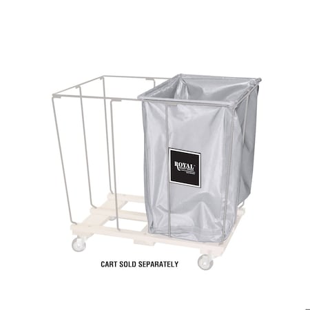 Royal Basket Trucks Drop-In Divider, 8 bu, White G08-WWX-R2N
