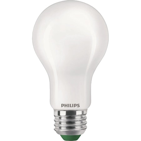 Signify Ultra Efficient 60W Equivalent Soft White Frosted A19 LED Bulb, 4PK 592436