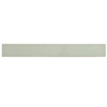 Apollo Tile Horizonte 2 x 16 in. Glossy Soft Mint Green Ceramic Subway Wall Tile 10.76 sq ft/case, 50PK FLT88MNT216A