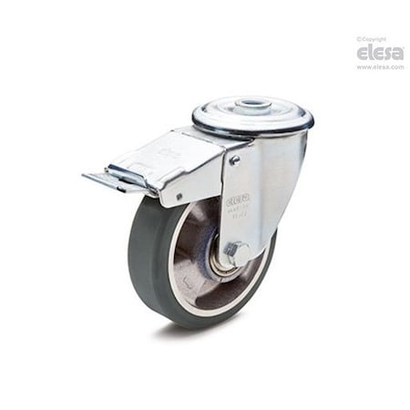 Elesa 451906-ESD Castors steel bracket ESD Mould-on polyurethane coating plate bracket 451906-ESD