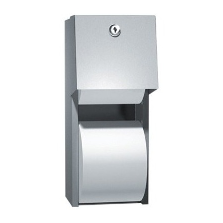 Asi Surface Mounted Dual Roll Toilet Tissue Dispenser - 0030 30