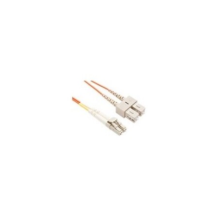 Unc Group Fiber Optic Patch Cable, Lc-Sc, 62.5 125 Multimode Duplex, Orange, 20M FJ6LCSC-20M