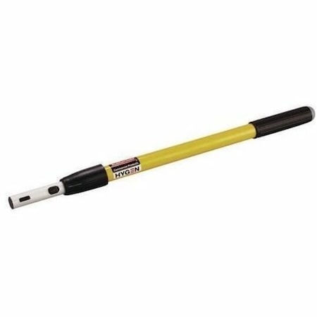 Rubbermaid Commercial 40 in L Extension Pole, Quick Connect Connection, Yellow/Black FGQ74500YL00