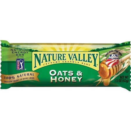Nature Valley NVOH18 Granola Bar, Honey, Oat Flavor, 1.5 oz 459317