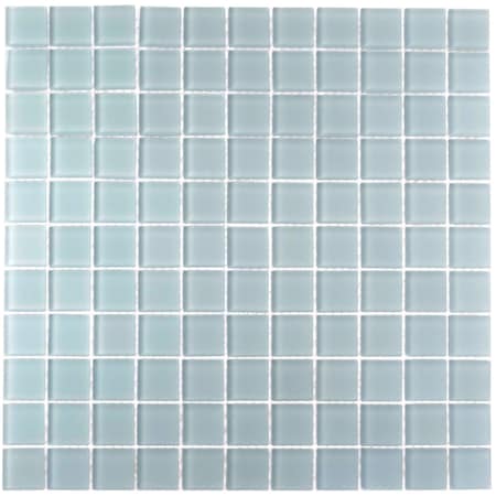 Apollo Tile Stone Blue 11.8 in x 11.8 in Glass Matte Floor and Wall Mosaic Tile 9.67 sqft/case, 10PK APLA88095M 1X1A