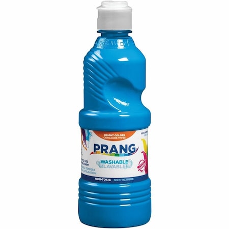 Prang Washable Paint, Turquoise Blue, 16 oz Dispenser-Cap Bottle X10712