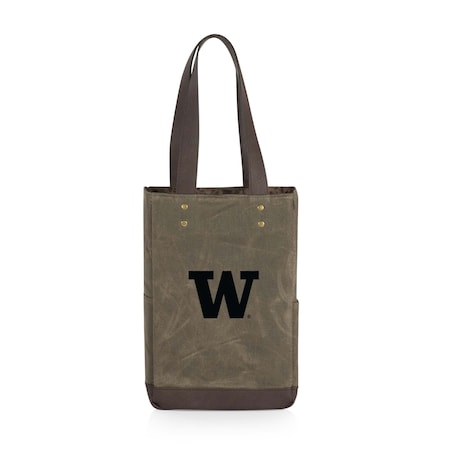 Picnic Time Family Of Brands NCAA Washington Huskies 2 Bottle Insulated Wine Bag 536-02-140-624-0