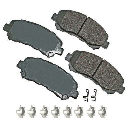 Akebono Street Perf Pad, Asp1338B ASP1338B