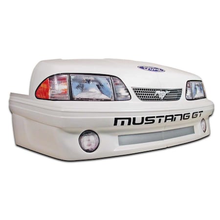 Five Star 915-410W Mustang Mini Stock Nose - White FIV915-410W