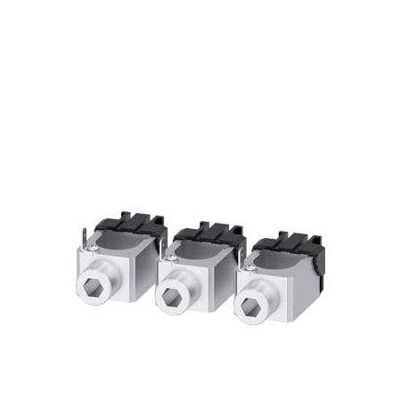 Siemens circular conduc. terminal TA1.2 35A&185 mmAsqrd with auxiliary conductor voltage 3VA9253-0JG12