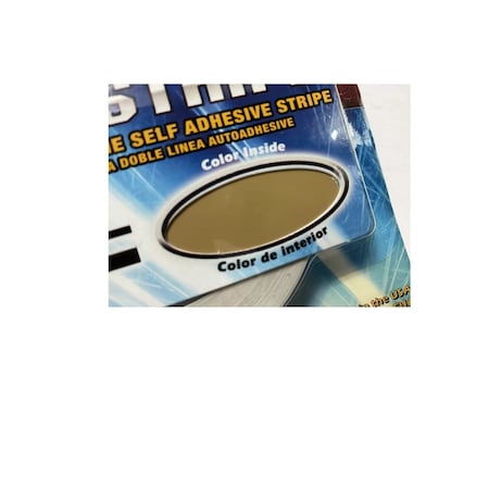 Prostripe Single Color Multiple Striping Tape, 40 ft x 5/16 in, Buckskin R32014