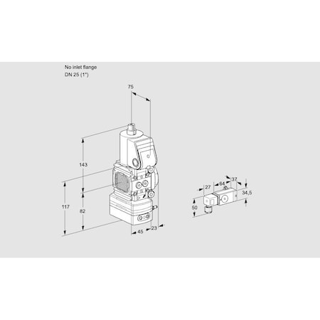 Honeywell Kromschroder VAG1-/25R/NWAN KS88007528