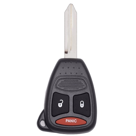 Aks Keys 2004 - 2009 Dodge Mitsubishi Key Fob 3B - Long Panic - FCC# KOBDT04A RC-DODGE-11C