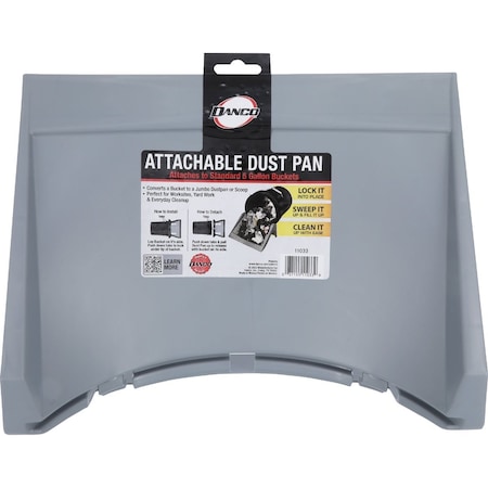 Danco Attachable Dust Pan for 5 Gal. Bucket 11033X